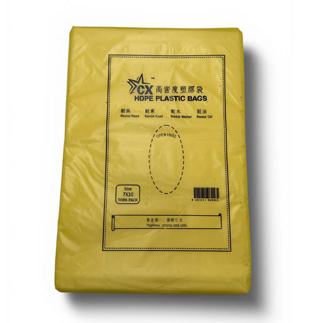 7" x 10" HDPE Bag