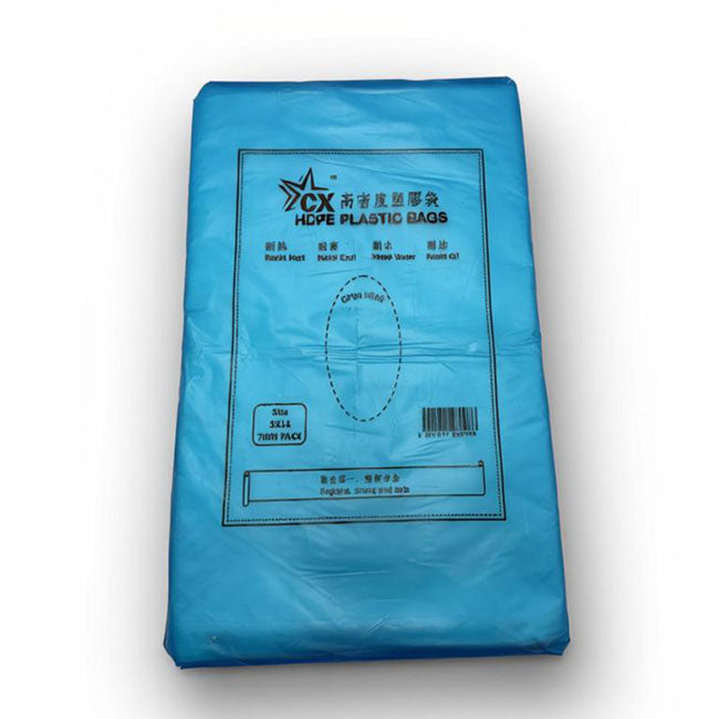 9" x 14" HDPE Bag