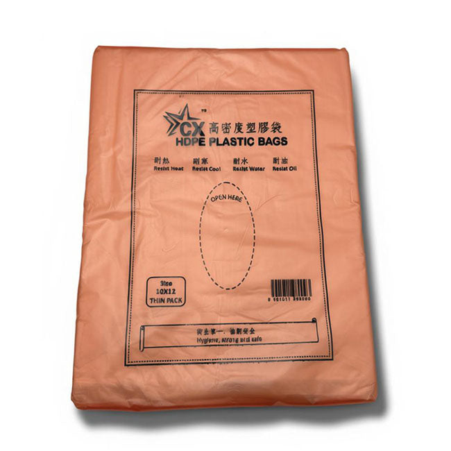 10" x 12" HDPE Bag