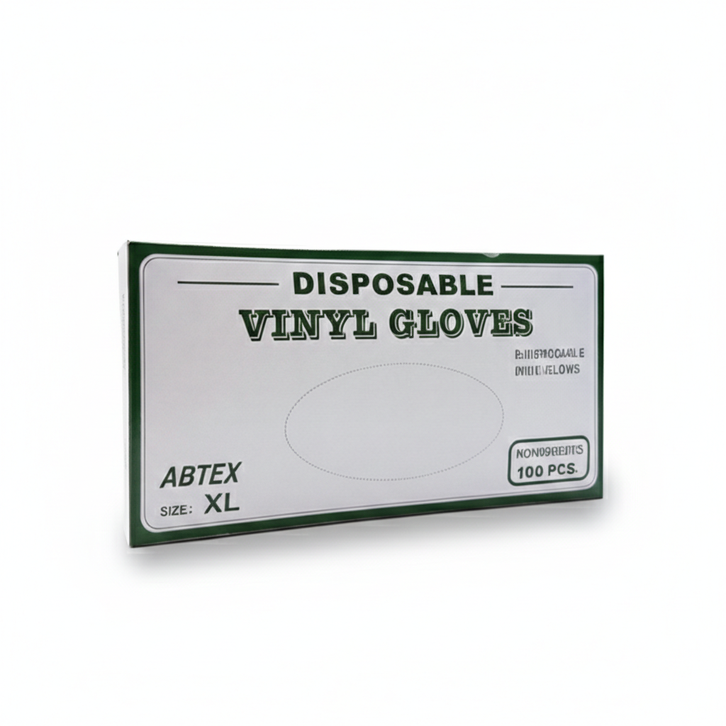 Vinyl Gloves – Lightly Powdered (XL) 100pcs