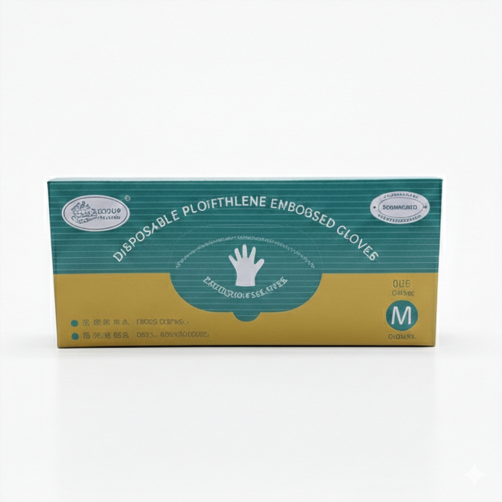 Embossed Gloves (M) 100pcs
