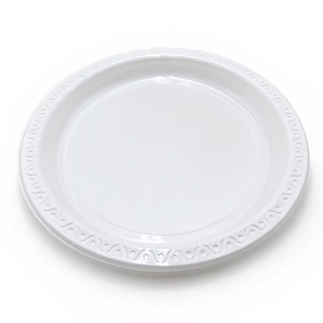 9" Plastic Plate (50pcs)