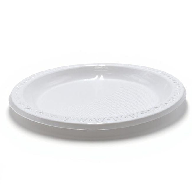 9" Plastic Plate (50pcs)